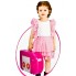 Детская игровая кухня в чемоданчике  008-58 розовая 