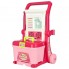 Детская кухня-чемодан на колесах игровой набор 008-927 розовая