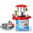 Игровой набор кухня плита духовка посуда звук свет Kitchen WD-B18 бело синий Игровой набор кухня плита духовка посуда звук свет Kitchen WD-B18 бело синий