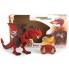 Динозавр на радиоуправлении Dinosaur Planet RS6158A дышит пламенем красный
