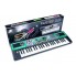 Синтезатор с микрофоном и usb 49 клавиш mq-823 Keyboard пианино черный