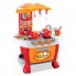 Игровой набор детская кухня для девочки Kitchen Z 008-801 оранжевый