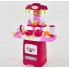Игровой набор детская кухня для девочки «Веселая кухня» Fun Game 2728L розовый