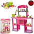 Детский игровой набор для девочки, детская кухня KITCHEN Z 661-75, розовый