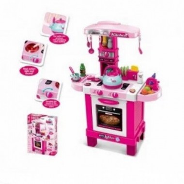 Игровой набор кухня детская для девочки KidsChef 008-939 розовый