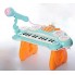 Детский игровой синтезатор пианино на ножках Kanisi HY679-E с микрофоном голубой