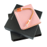 Умный кошелек Антивор с Bluetooth и RFID защитой Натуральная кожа Розовый