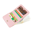 Умный кошелек Антивор с Bluetooth и RFID защитой Натуральная кожа Розовый