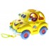 Детская развивающая игрушка сортер Автошка 9170 желтая