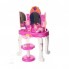 Детский игровой набор, трюмо на ножках  со стульчиком Dressing 16632C и аксессуарами розовый
