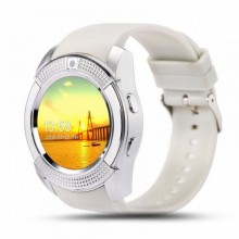 Смарт-часы Smart Watch V8 White (Белые) Original