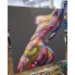 Картина маслом "Сочный силуэт" холст лен 80*80см от Анны Журило