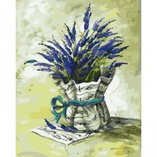 Картины по номерам - Мелодия прованса (КНО2036) , цветы