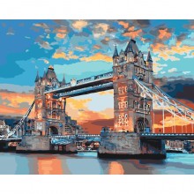 Картины по номерам - Лондонский мост (КНО3515), пейзаж