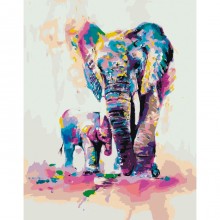 Картины по номерам - Священная мудрость (КНО4010) , слон