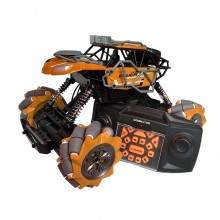 Трюковая машинка на радиоуправлении, вездеход Fever Buggy4WD 4x4 Оранжевый