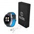 Умные смарт часы Smart Watch Z1 Plus черный с синим
