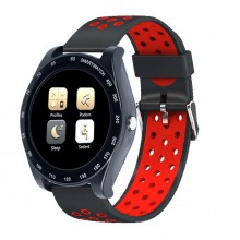 Умные смарт часы Smart Watch Z1 Plus черный с красным