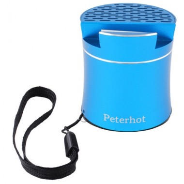 Беспроводная портативная Bluetooth-колонка Peterhot PTH-307 голубой