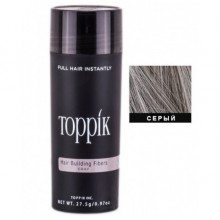 Загуститель для волос Toppik Hair Building Fibers (Grey) Серый