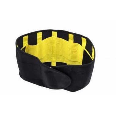 Пояс для похудения Hot Belt Power (Хот Шейперc) на липучке черно-желтый