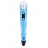 3D ручка 3D Pen-2S с LCD дисплеем голубая