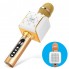 Беспроводной караоке Bluetooth микрофон KDCH KD-08S золотой