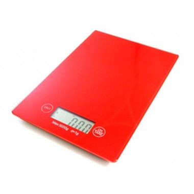 Весы кухонные электронные Zha Electronic Kitchen Scale S217 красные