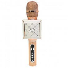 Беспроводной караоке Bluetooth микрофон KDCH KD-08S Розовый