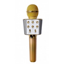 Беспроводной микрофон-караоке WSTER WS-1688 золото