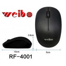 Беспроводная мышь Weibo RF-4001 черная