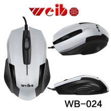 Компьютерная мышь Weibo WB-024 серая