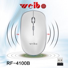 Беспроводная мышь Weibo RF-4100B белая