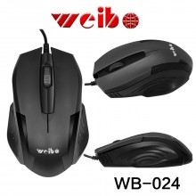 Компьютерная мышь Weibo WB-024 черная