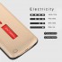 Чехол зарядка Smart Battery Case для Apple iPhone 6 plus золотистый