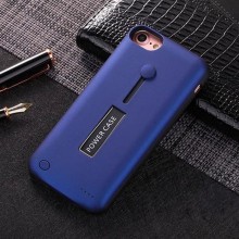 Чехол зарядка Smart Battery Case для Apple iPhone 6 plus синий