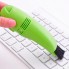 Мини USB пылесос для чистки клавиатуры зеленый