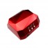 Лампа для ногтей многогранник 36Вт CCFL (UV)+LED красная