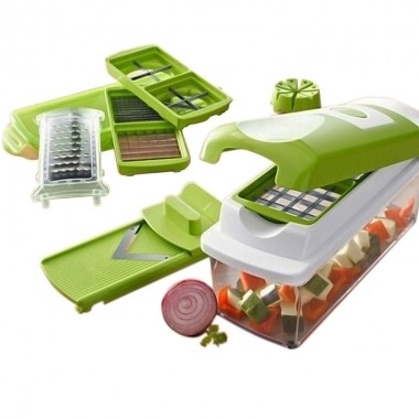 Овощерезка Nicer Dicer Plus ломтерезка, резак, терки 13 предметов