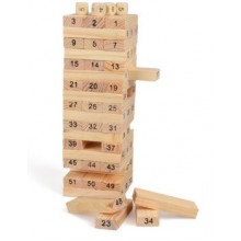Настольная игра для семьи  "Башня" из дерева