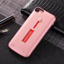 Чехол зарядка Smart Battery Case для Apple iPhone 6 plus розовый