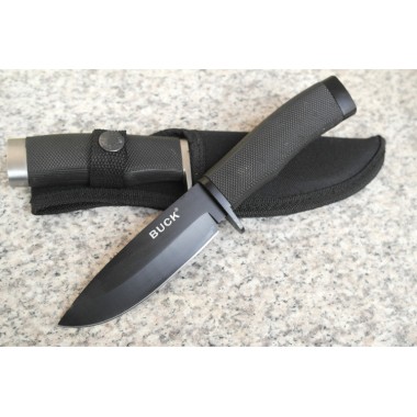 Охотничий Нож Buck 009 56HRC черный