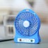 Настольный мини вентилятор на аккумуляторе Tofu голубой
