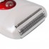 Эпилятор пемза универсальный Gemei GM-2118 2в1, белый с красным