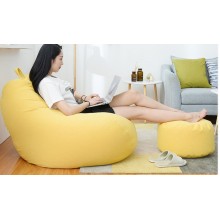 Кресло-мешок Lazy Sofa 120х100 желтый