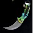 Нож керамбит FOX Knives FA 33 зеленый