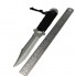 Нож Haller (Sarawak) SH101 с зазубринами серебристый