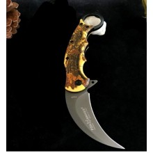 Нож керамбит FOX Knives FA 33 коричневый