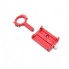 Металлическое крепление для телефона Zha Aubtec красного цвета