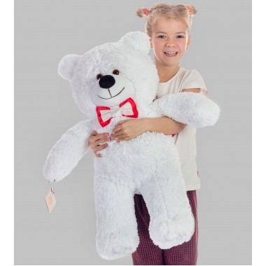 Плюшевый мишка Mister Medved Белый 85 см